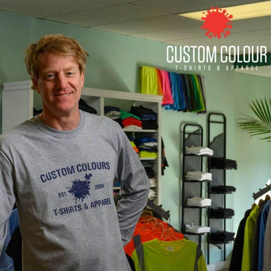 Chris Maddison - About Custom Colour T-Shirts & Apparel